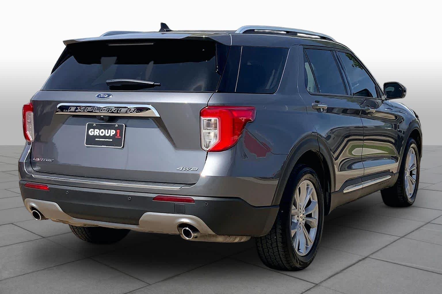 Used 2021 Carbonized Gray Metallic Ford Limited image 13