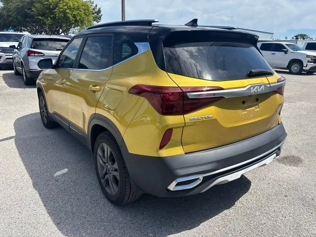 Used 2023 Yellow Kia S image 7