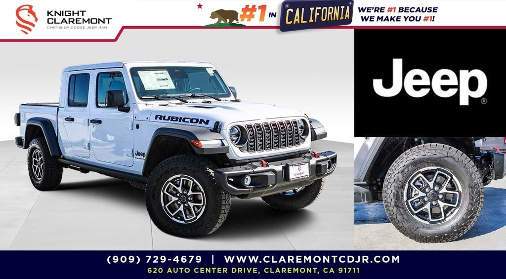 New 2026 Bright White Clearcoat Jeep Rubicon image 1