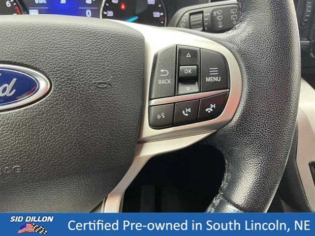 Used 2021 Star White Metallic Tri-Coat Ford XLT image 10