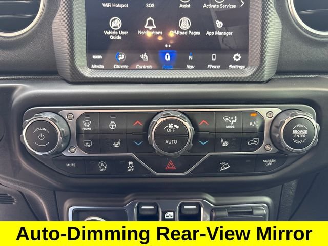 Used 2020 Blue Jeep Unlimited Sahara image 24