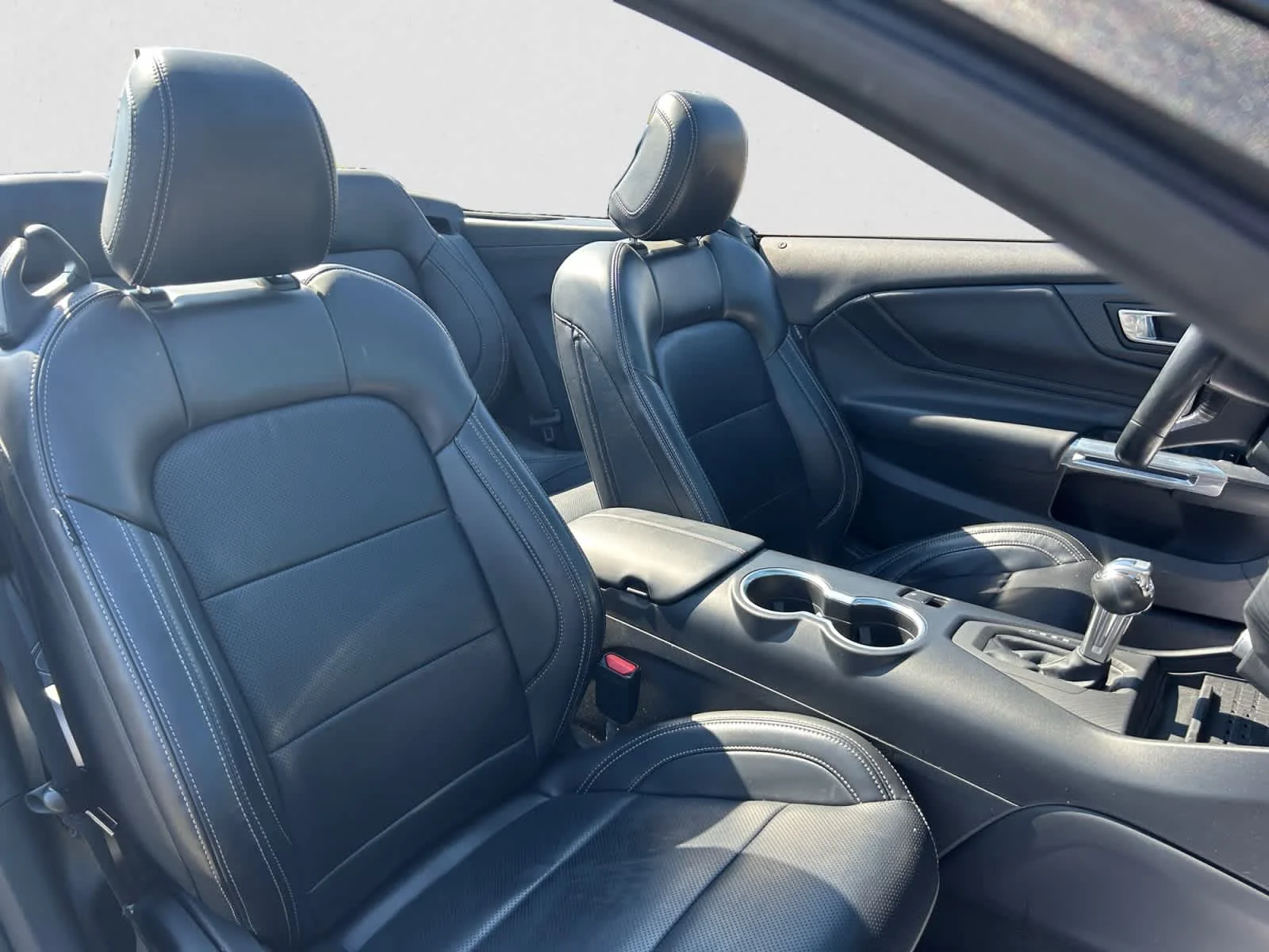 Used 2024 Shadow Black Ford EcoBoost Premium image 21