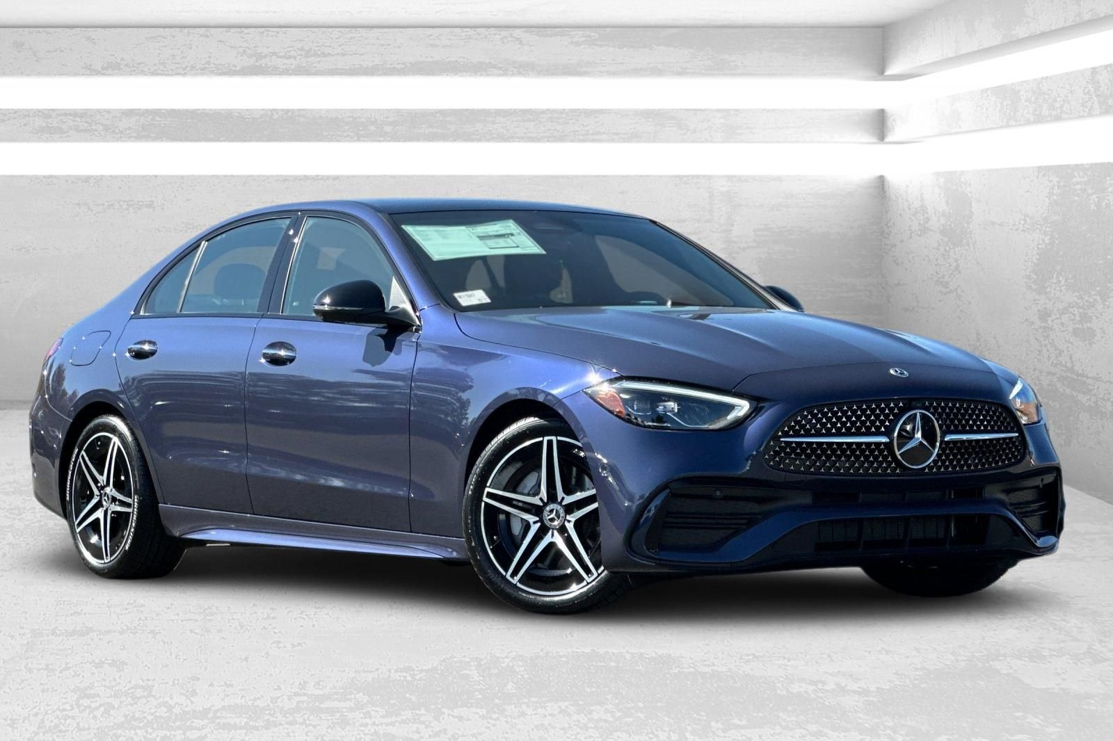 New 2026 Blue Mercedes-Benz C 300 image 2