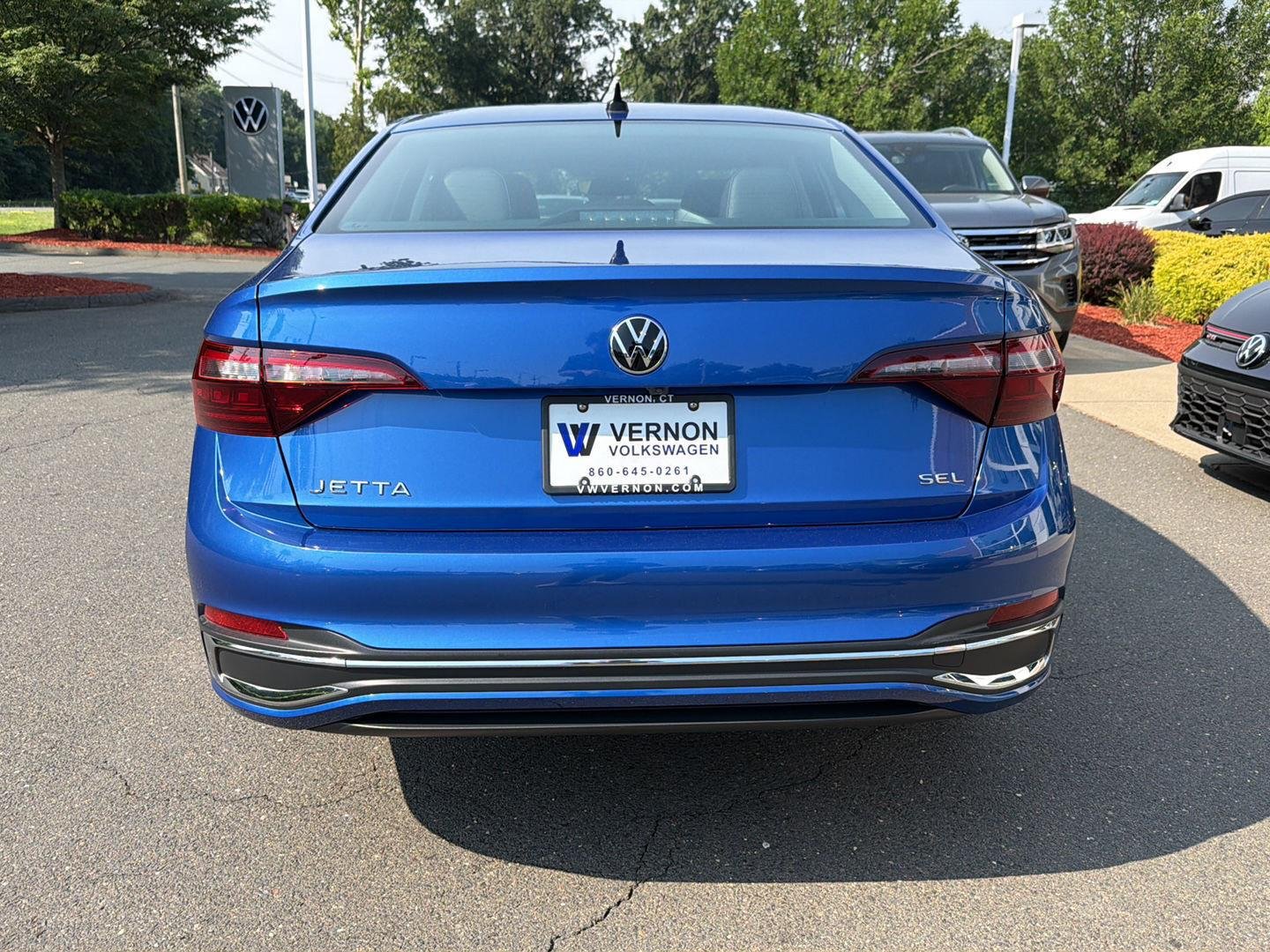 Certified Used 2024 Rising Blue Metallic Volkswagen SEL image 5