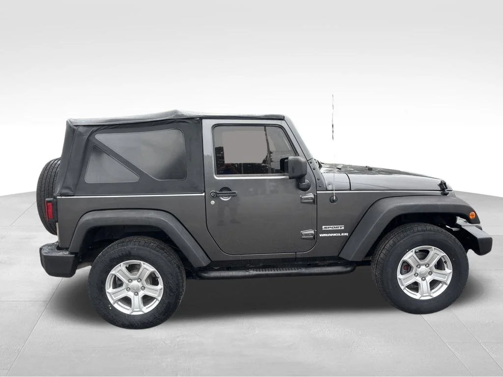 Used 2017 Gray Jeep Sport image 8