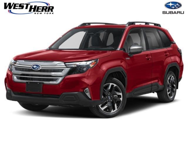 New 2026 CRIMSON RED PEARL Subaru Premium Hybrid image 1