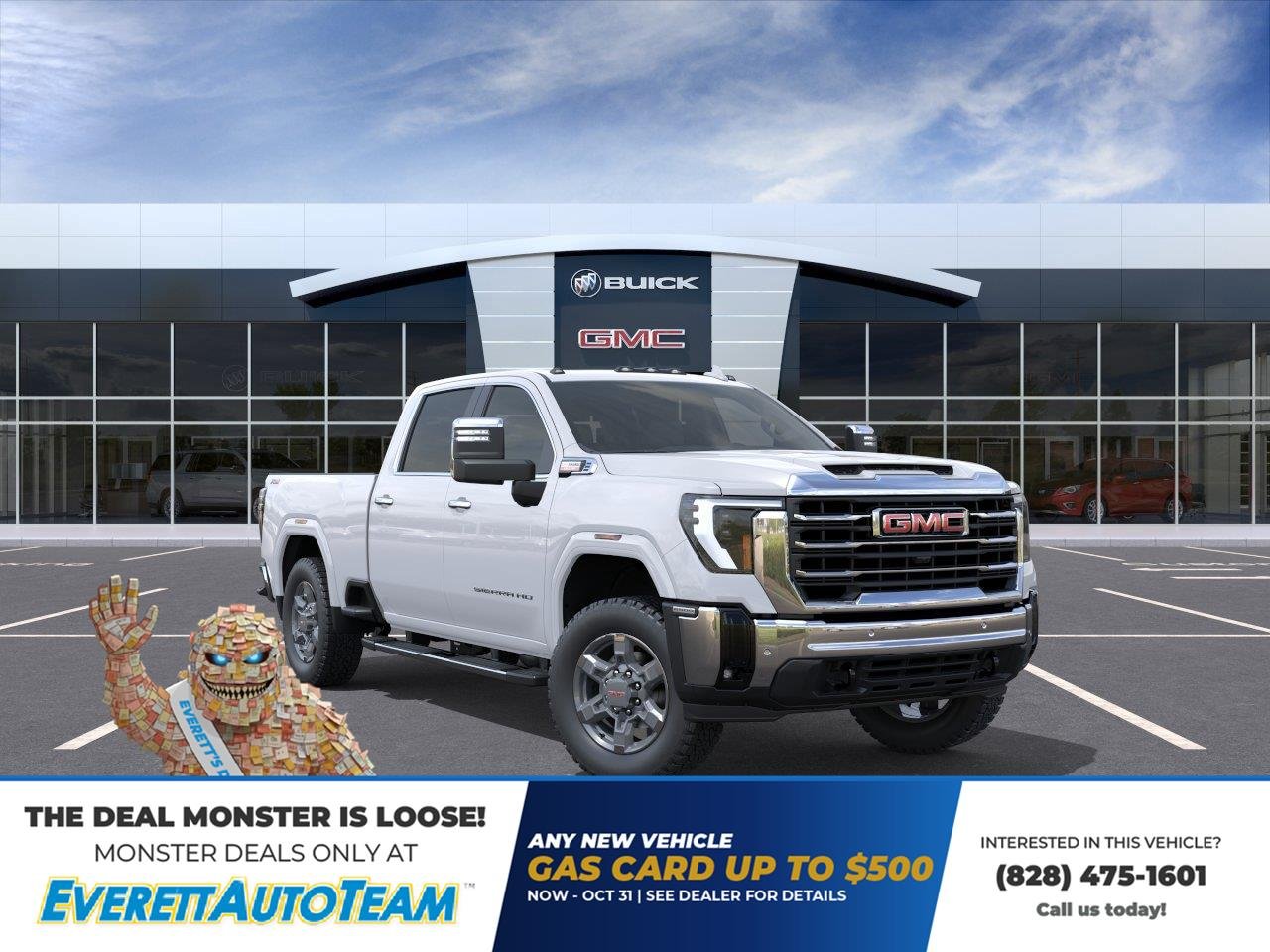 New 2026 Summit White GMC SLT image 1