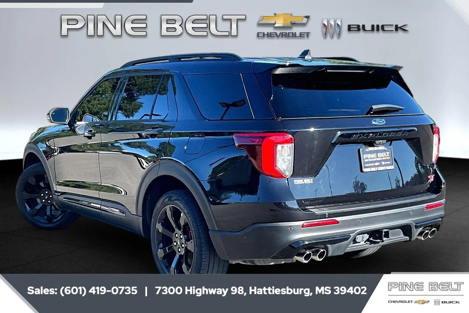 Used 2024 Agate Black Ford ST image 2