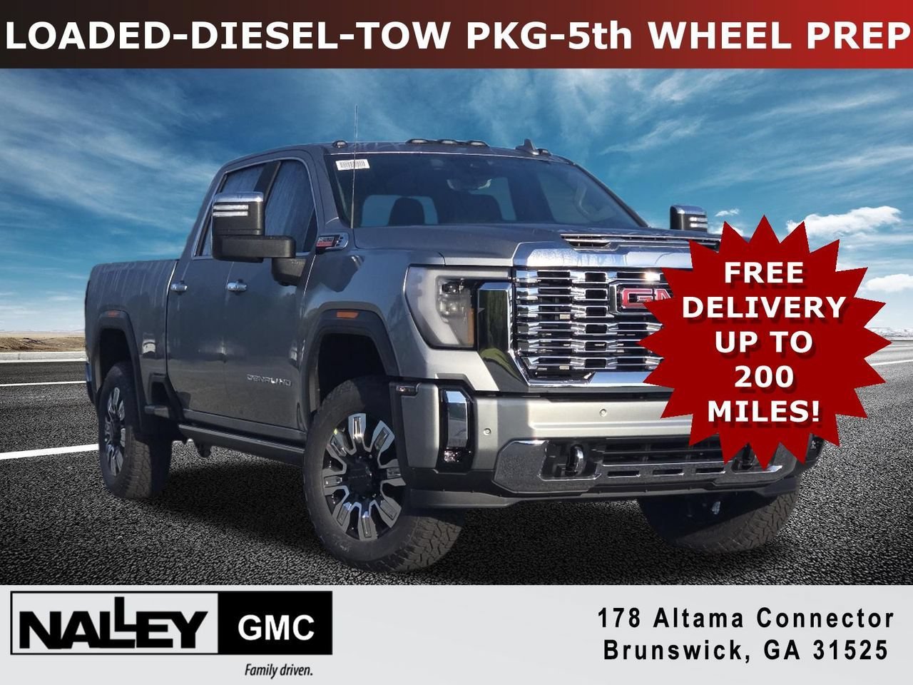 New 2026 Sterling Metallic GMC Denali image 1