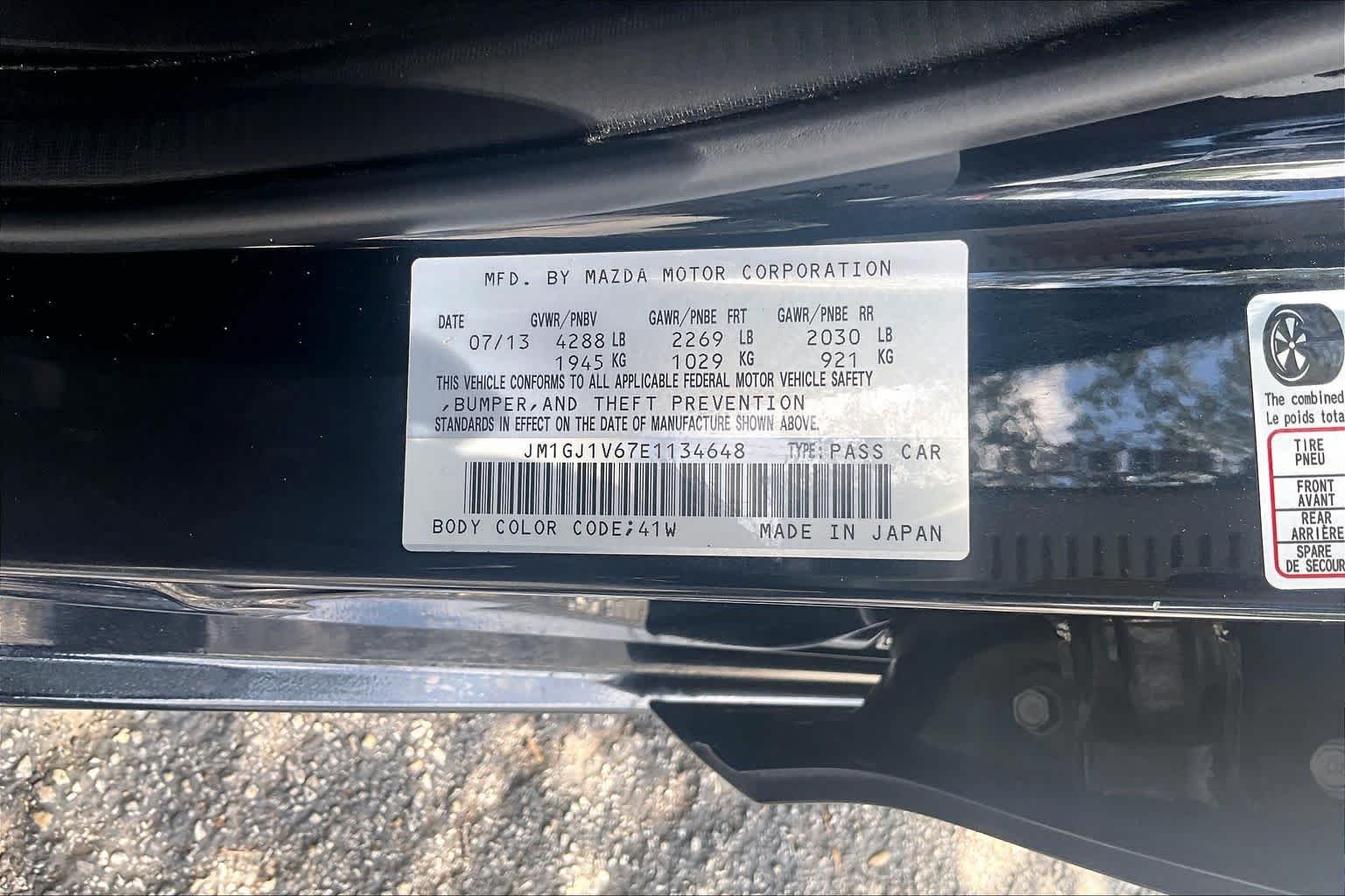 Used 2014 Jet Black Mica Mazda i Touring image 34