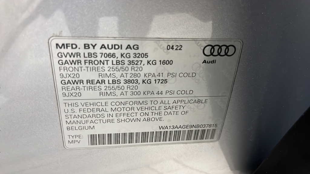 Used 2022 Silver Metallic Audi S line Prestige image 26