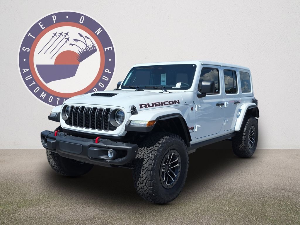 New 2026 Bright White Clearcoat Jeep Rubicon X image 2