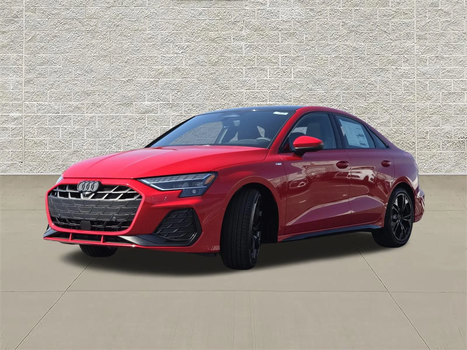 New 2026 Progressive Red Metallic Audi Premium Plus image 3