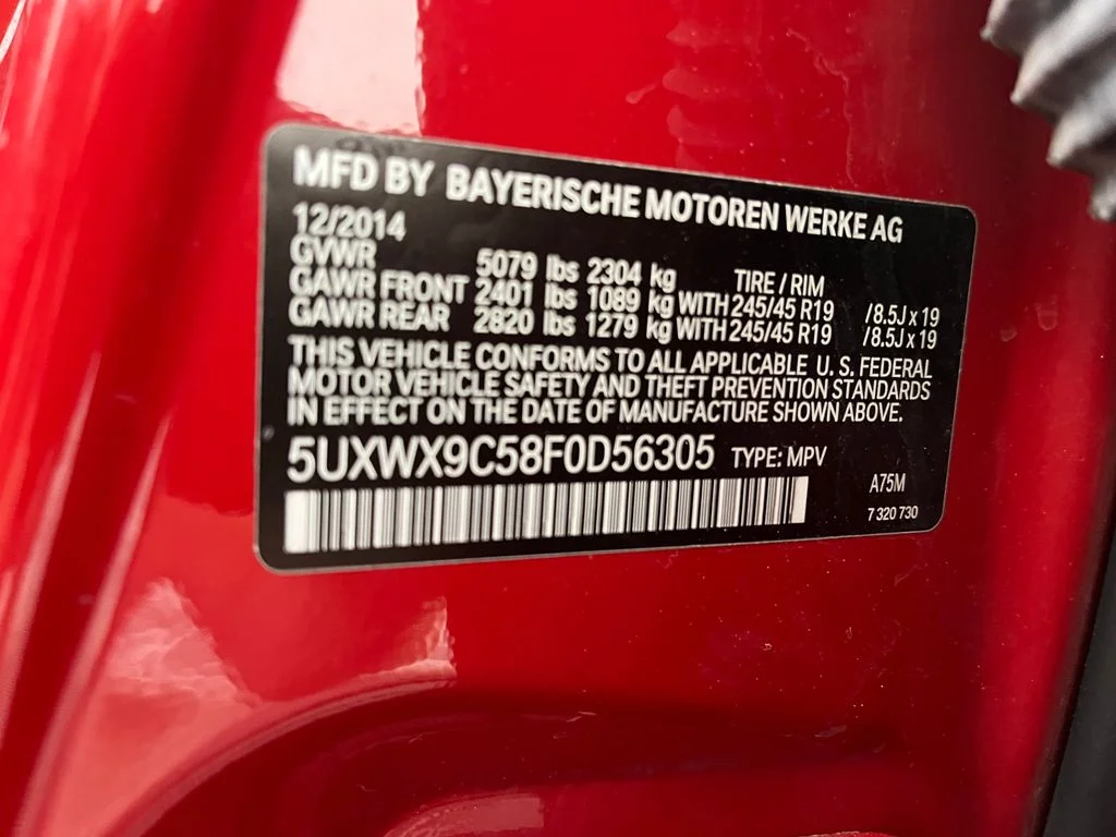 Used 2015 Red BMW xDrive28i image 23