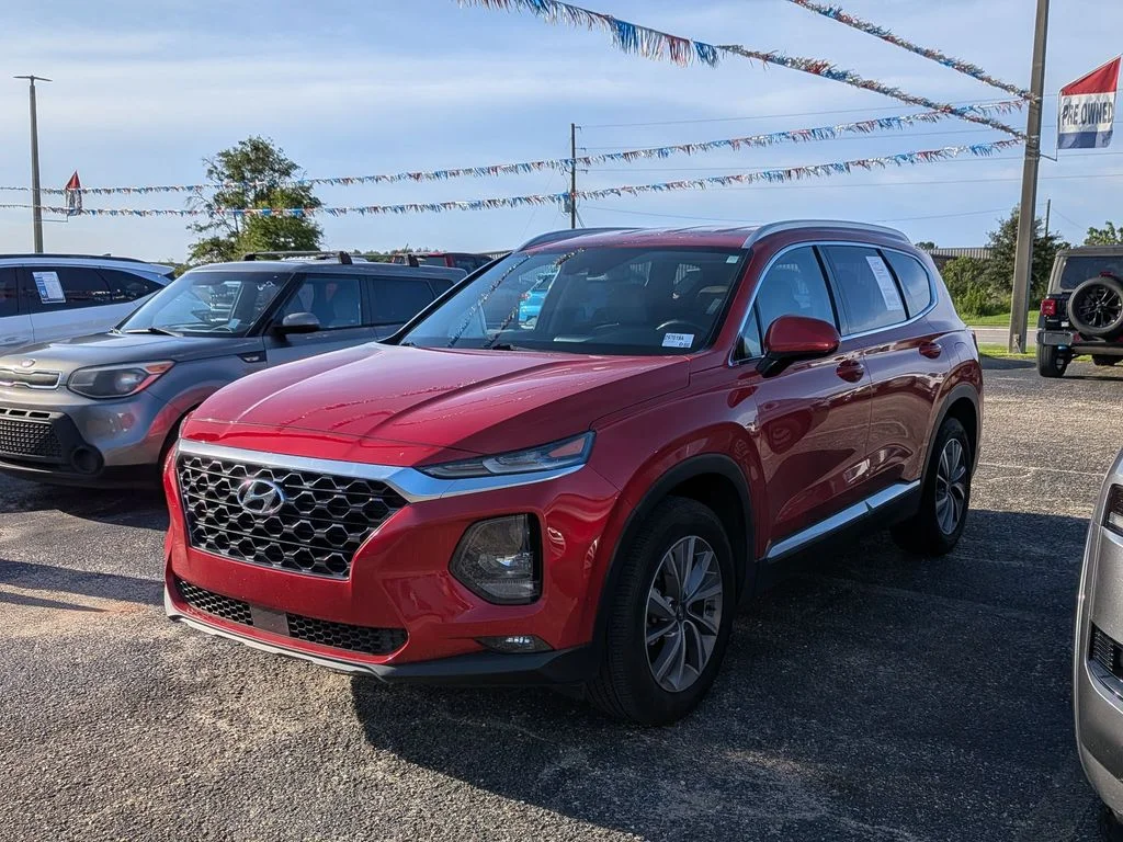 Used 2020 Red Hyundai SEL image 1