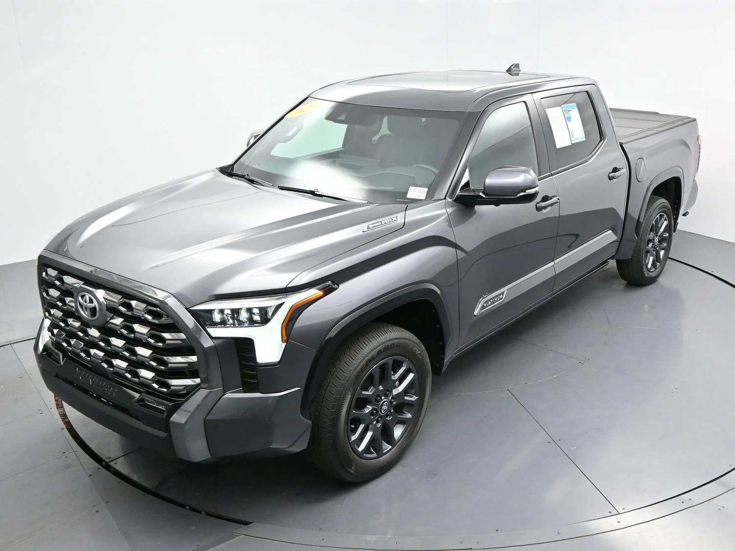 Used 2025 Magnetic Gray Metallic Toyota Platinum Hybrid image 39