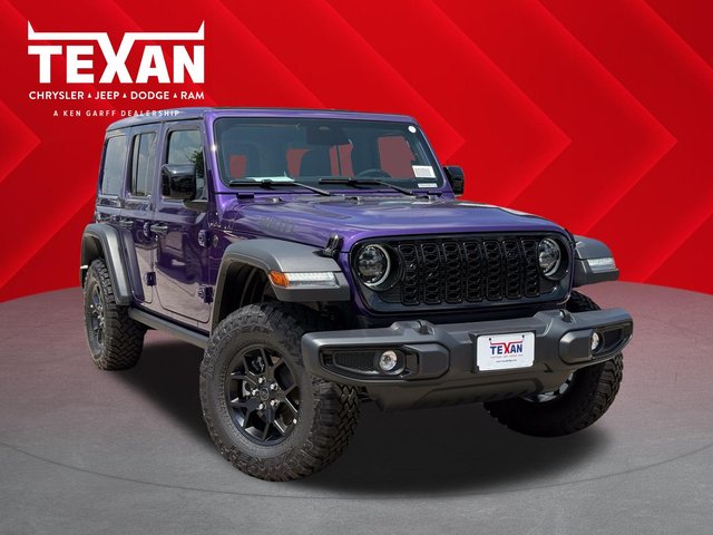 New 2026 Jeep Wrangler Willys 4x4 4-door