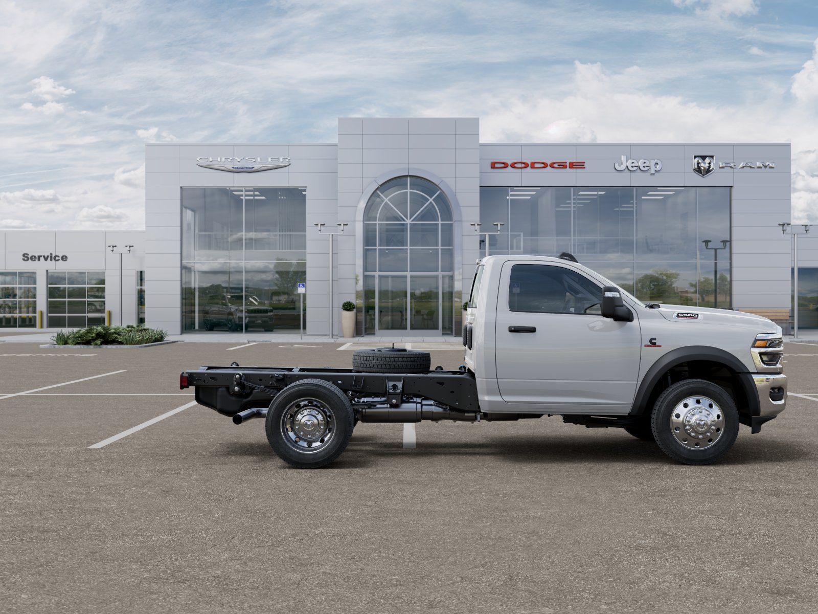 New 2026 Bright White Clearcoat RAM Tradesman image 48