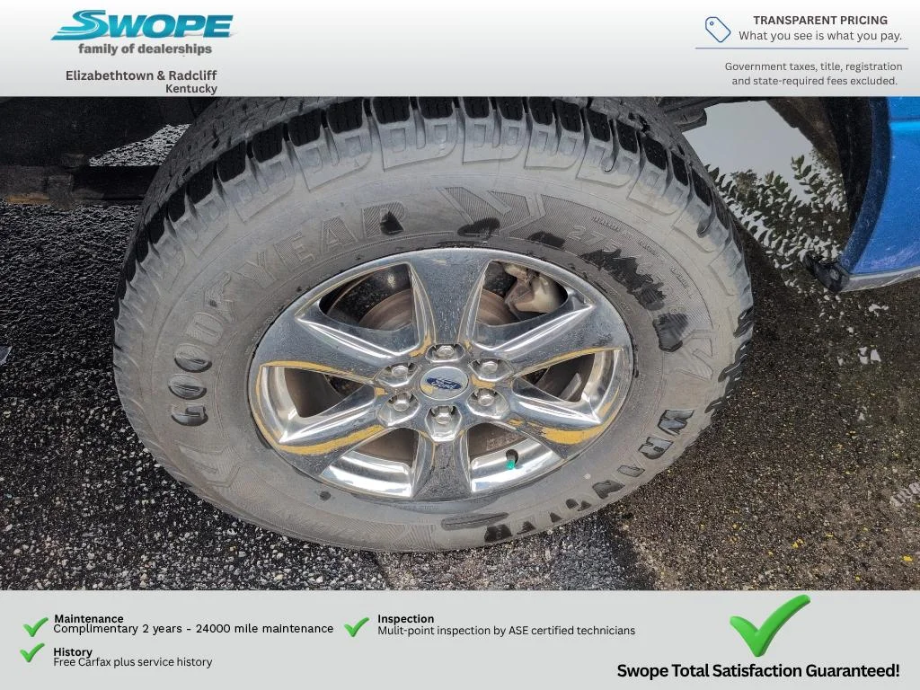 Used 2020 Velocity Blue Ford XLT image 13