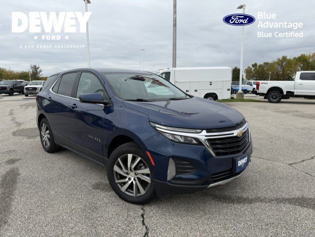 Certified Used 2023 Blue Glow Metallic Chevrolet LT image 1