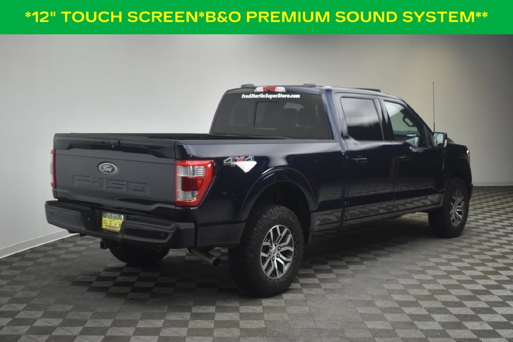 Used 2022 Atlas Blue Metallic Ford Lariat image 5