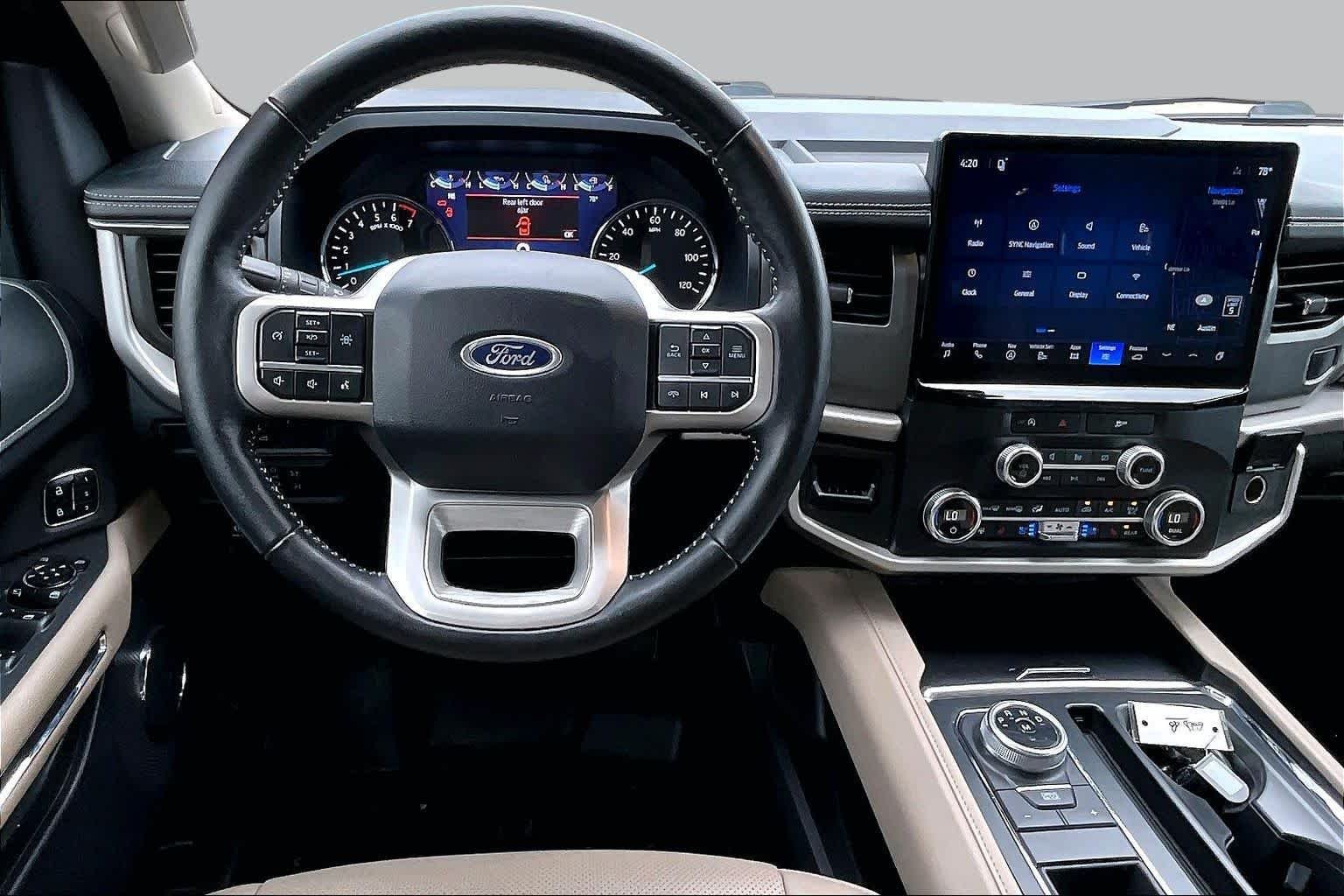 Used 2024 Star White Metallic Tri-Coat Ford XLT image 6