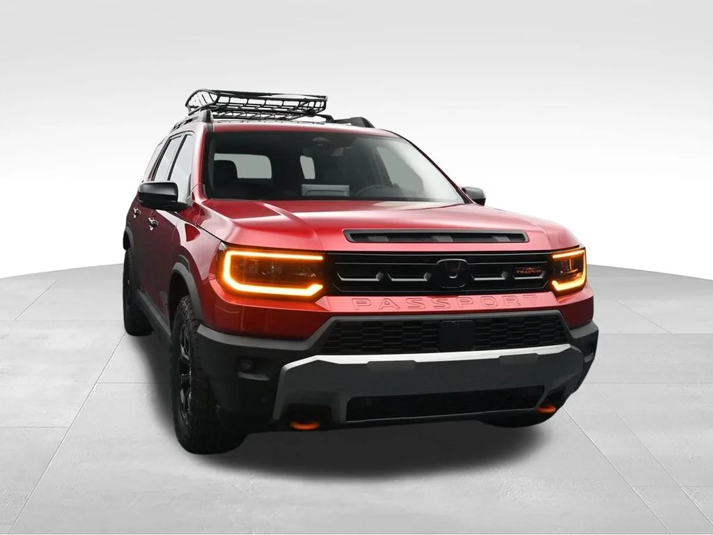 New 2026 Radiant Red Metallic II Honda TrailSport Elite image 1