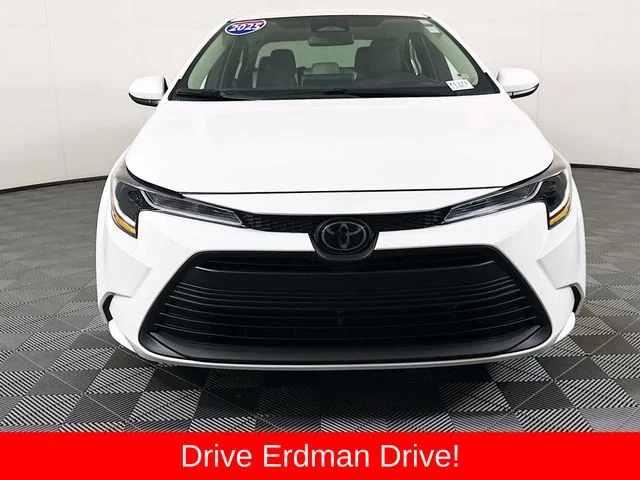 Used 2025 White Toyota LE image 2