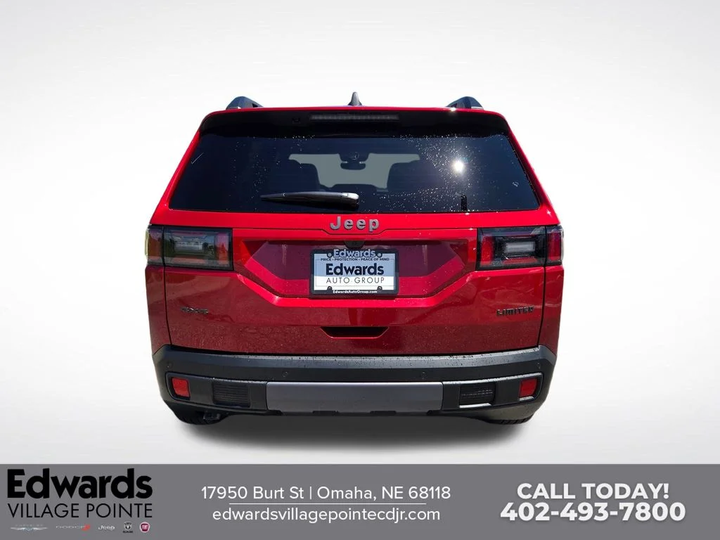 New 2026 Red Hot Pearl-Coat Exterior Paint Jeep Limited image 4