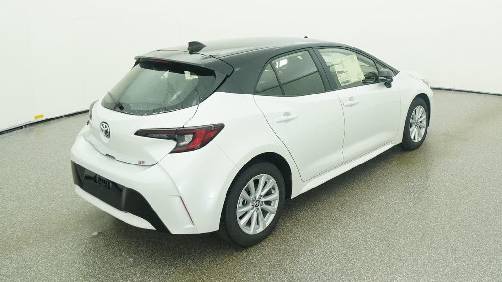 New 2027 Wind Chill Pearl with Black roof Toyota SE image 18