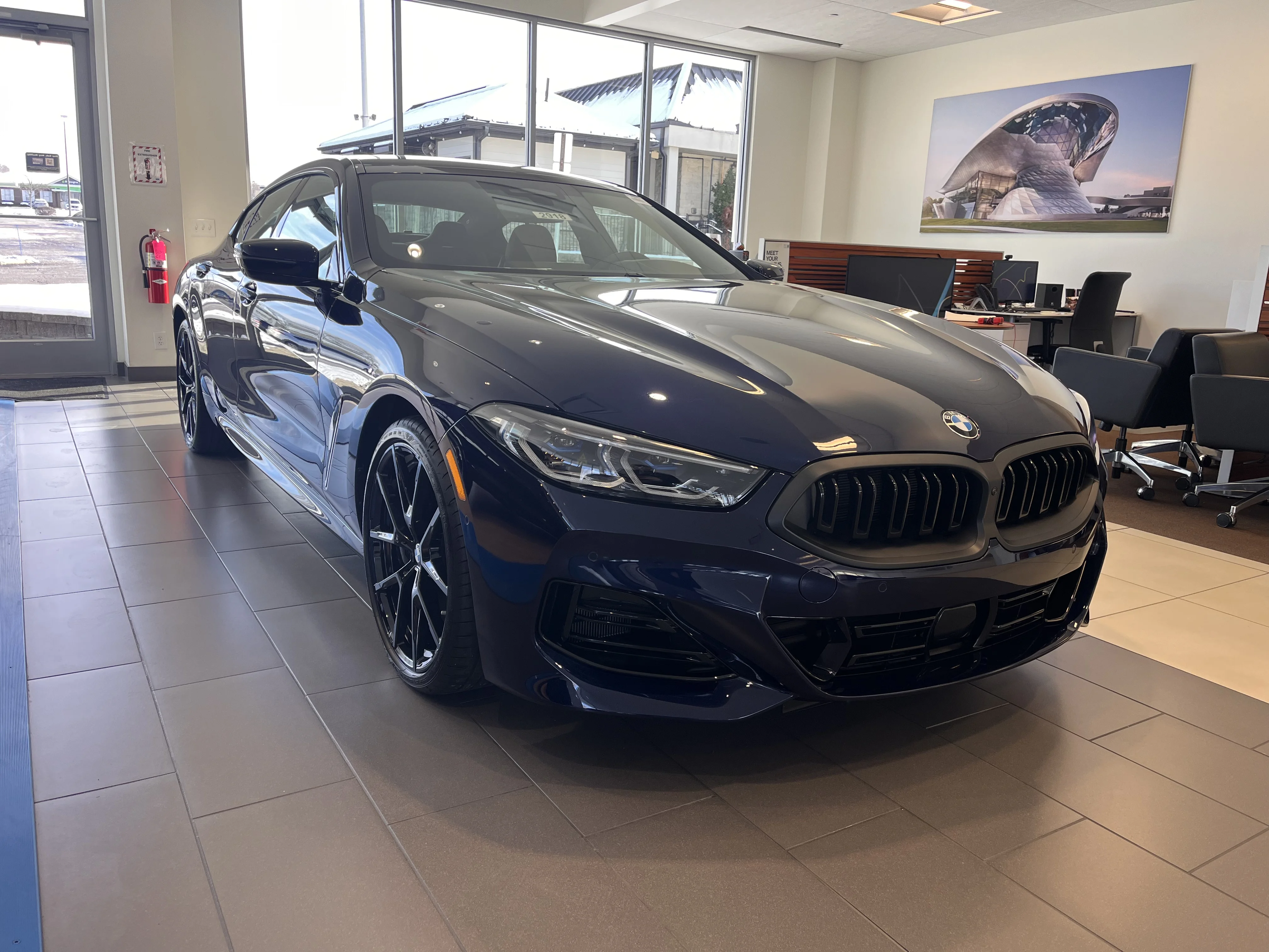New 2026 Tanzanite Blue II Metallic BMW i xDrive image 1