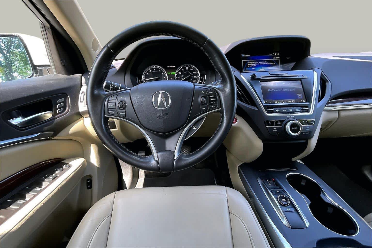 Used 2016 White Diamond Pearl Acura w/Tech image 6