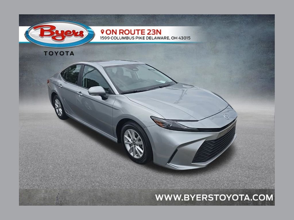 Used 2025 Celestial Silver Metallic Toyota LE image 1