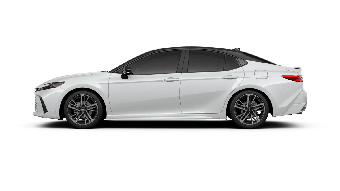 New 2026 Wind Chill Pearl with Midnight Black Metallic roof Toyota XSE image 25