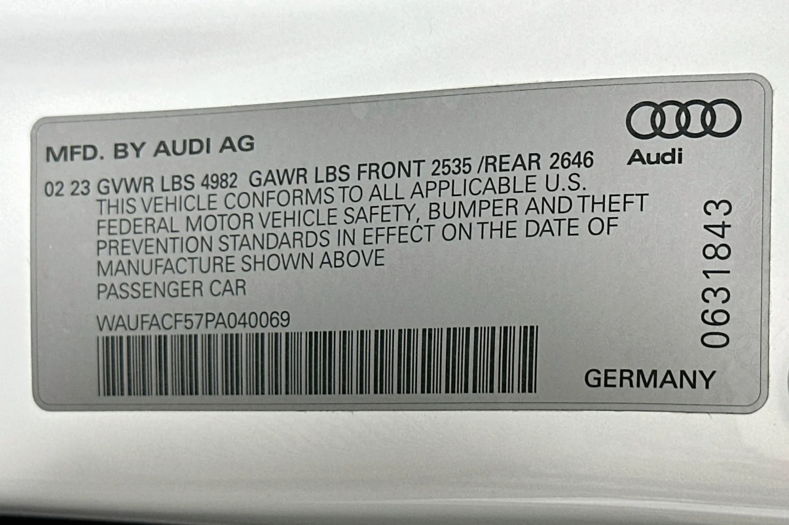 Used 2023 Glacier White Metallic Audi S line Premium Plus image 24