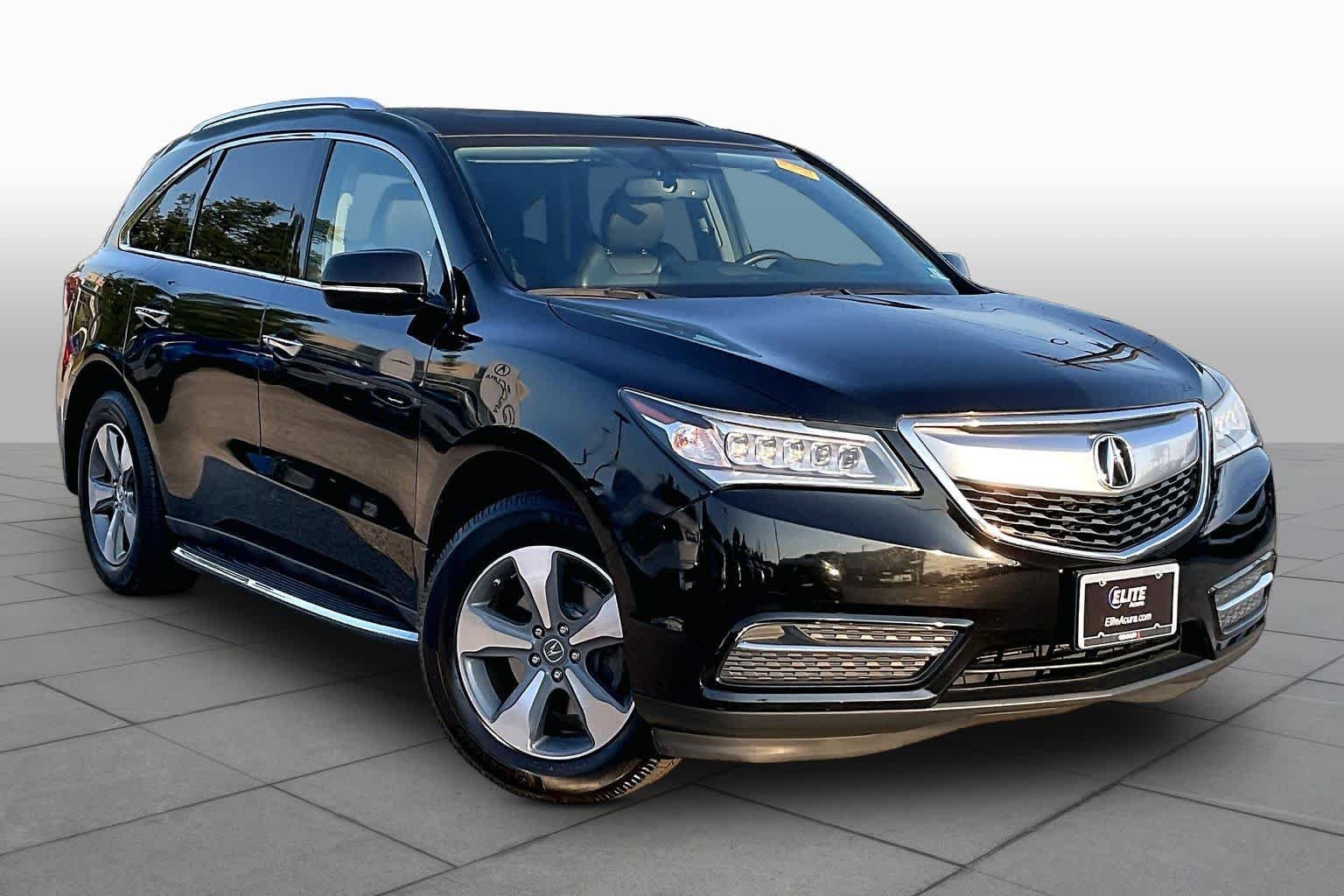 Used 2015 Crystal Black Pearl Acura  image 3