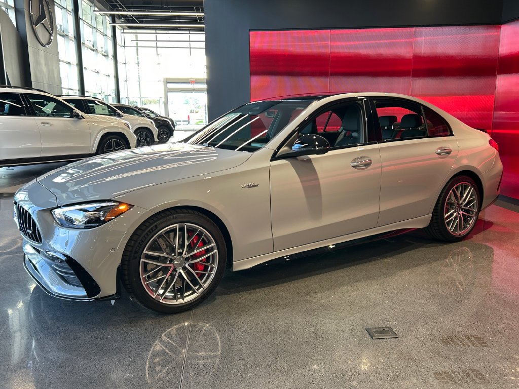 New 2026 MANUFAKTUR Alpine Grey Mercedes-Benz AMG® C 43 4MATIC Sedan image 1