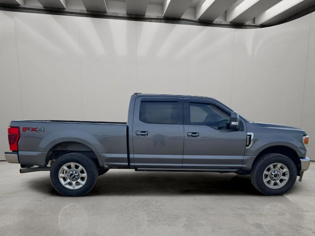 Used 2021 Carbonized Gray Metallic Ford LARIAT image 6