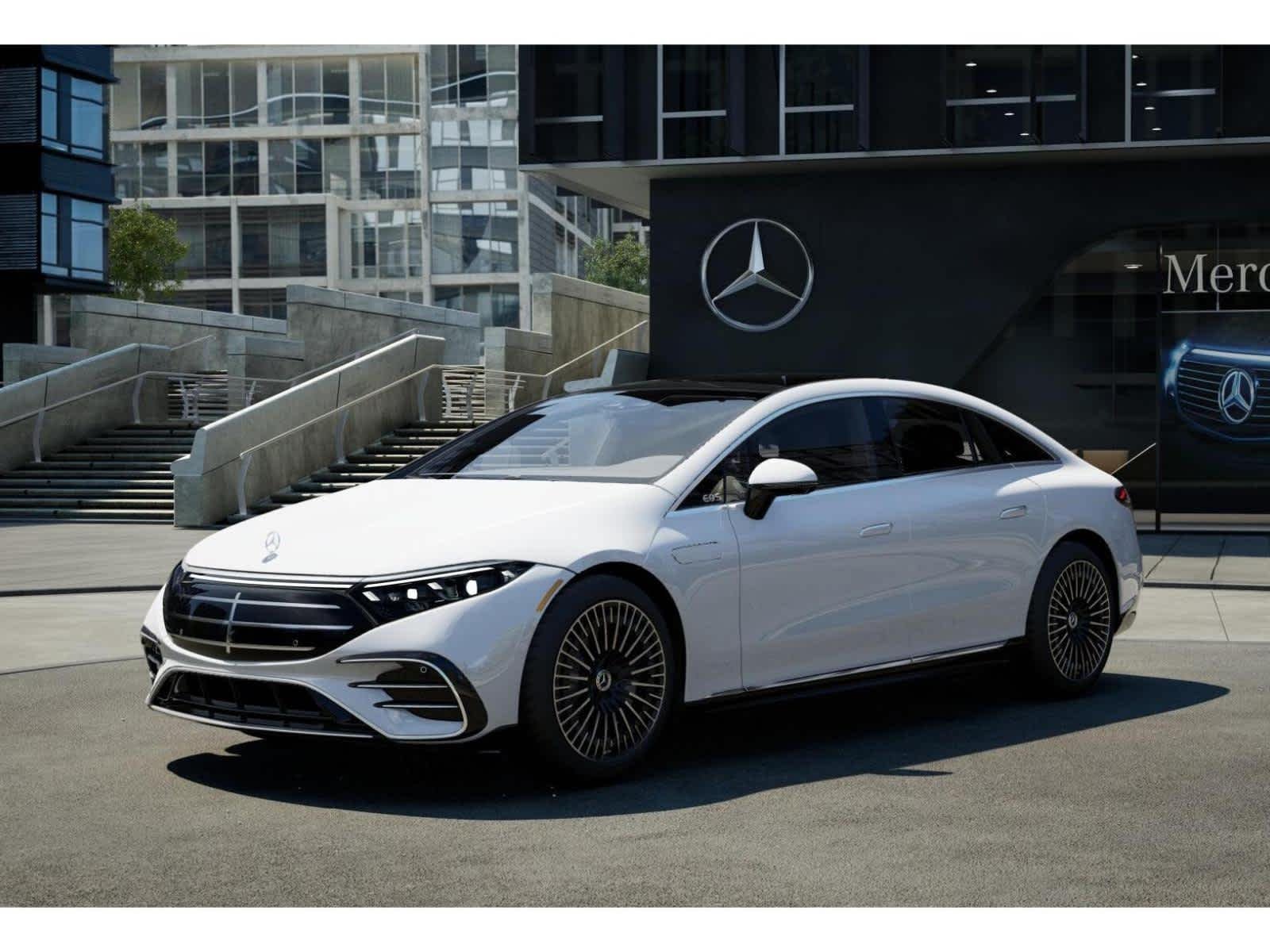 New 2026 Polar White Mercedes-Benz EQS 450+ image 39