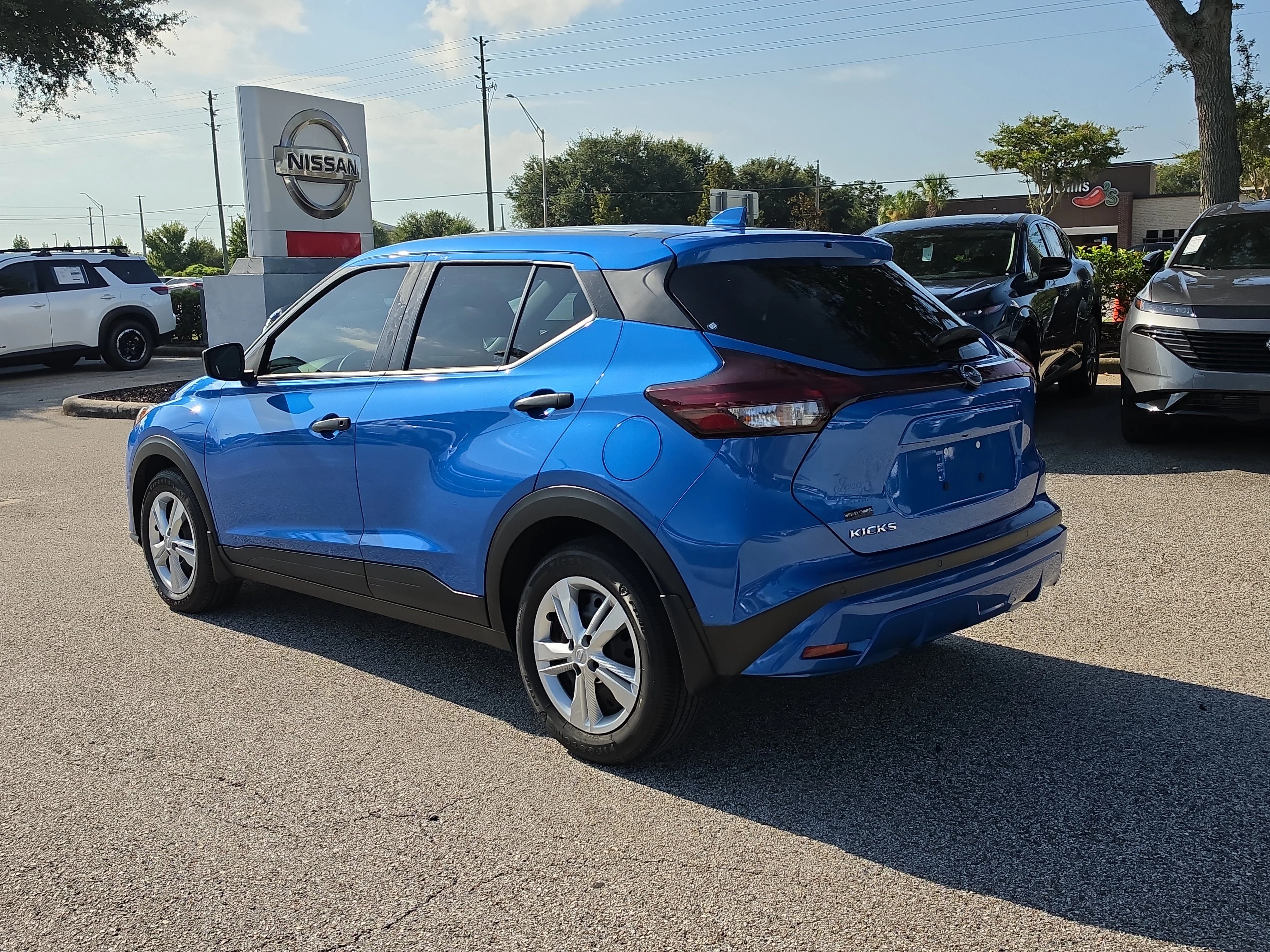 Certified Used 2025 Electric Blue Metallic Nissan S image 6