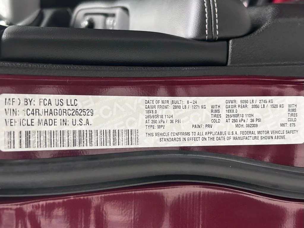 Used 2024 Red Jeep Laredo X image 23