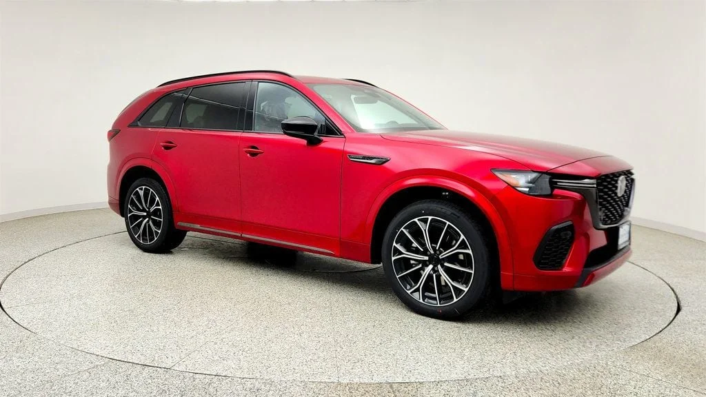 Used 2026 Soul Red Crystal Metallic Mazda 3.3 Turbo S Premium AWD image 3