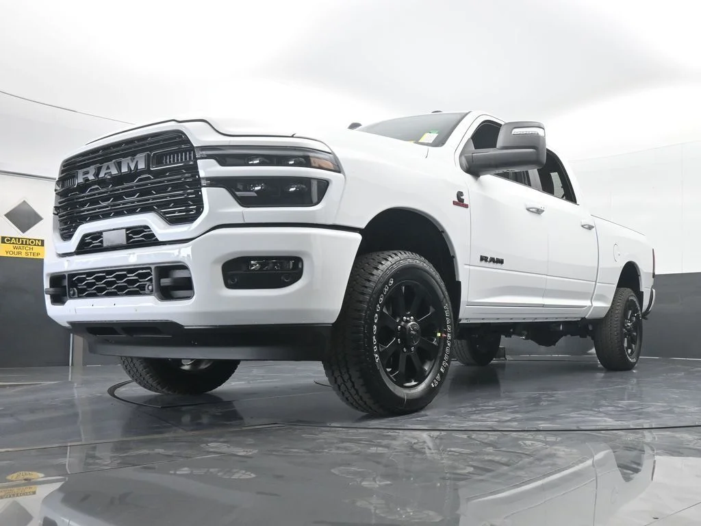 New 2026 Bright White Clear-Coat Exterior Paint RAM Laramie image 54