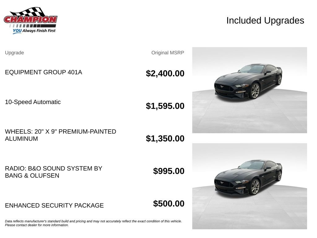 Used 2021 Black Ford GT Premium image 7