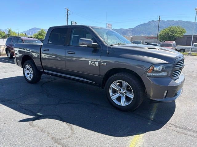 Used 2014 Granite Crystal Metallic Clearcoat Ram Sport image 3