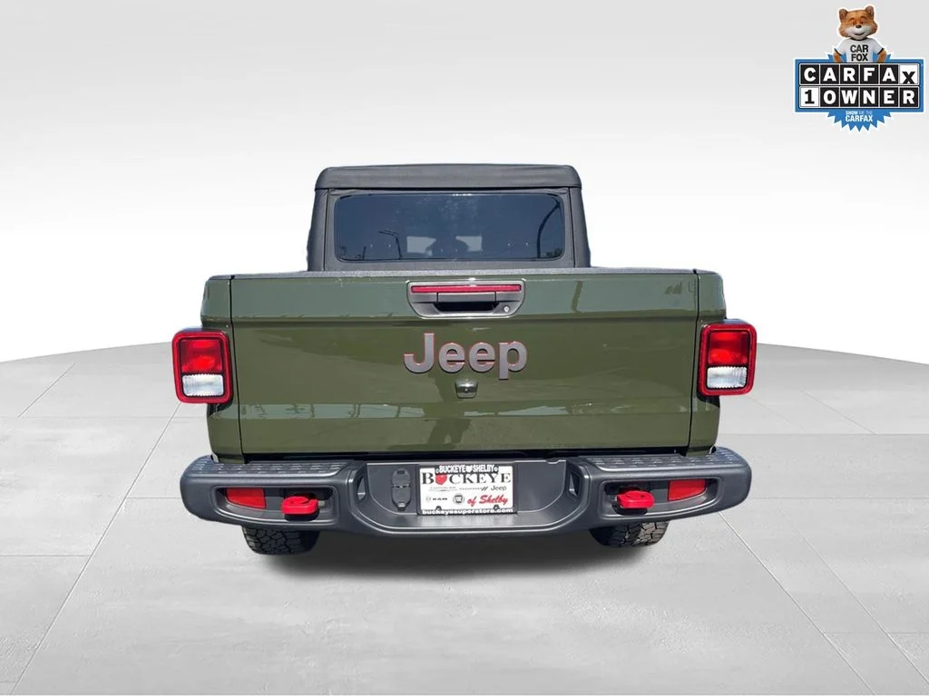 Used 2022 Green Jeep Rubicon image 4