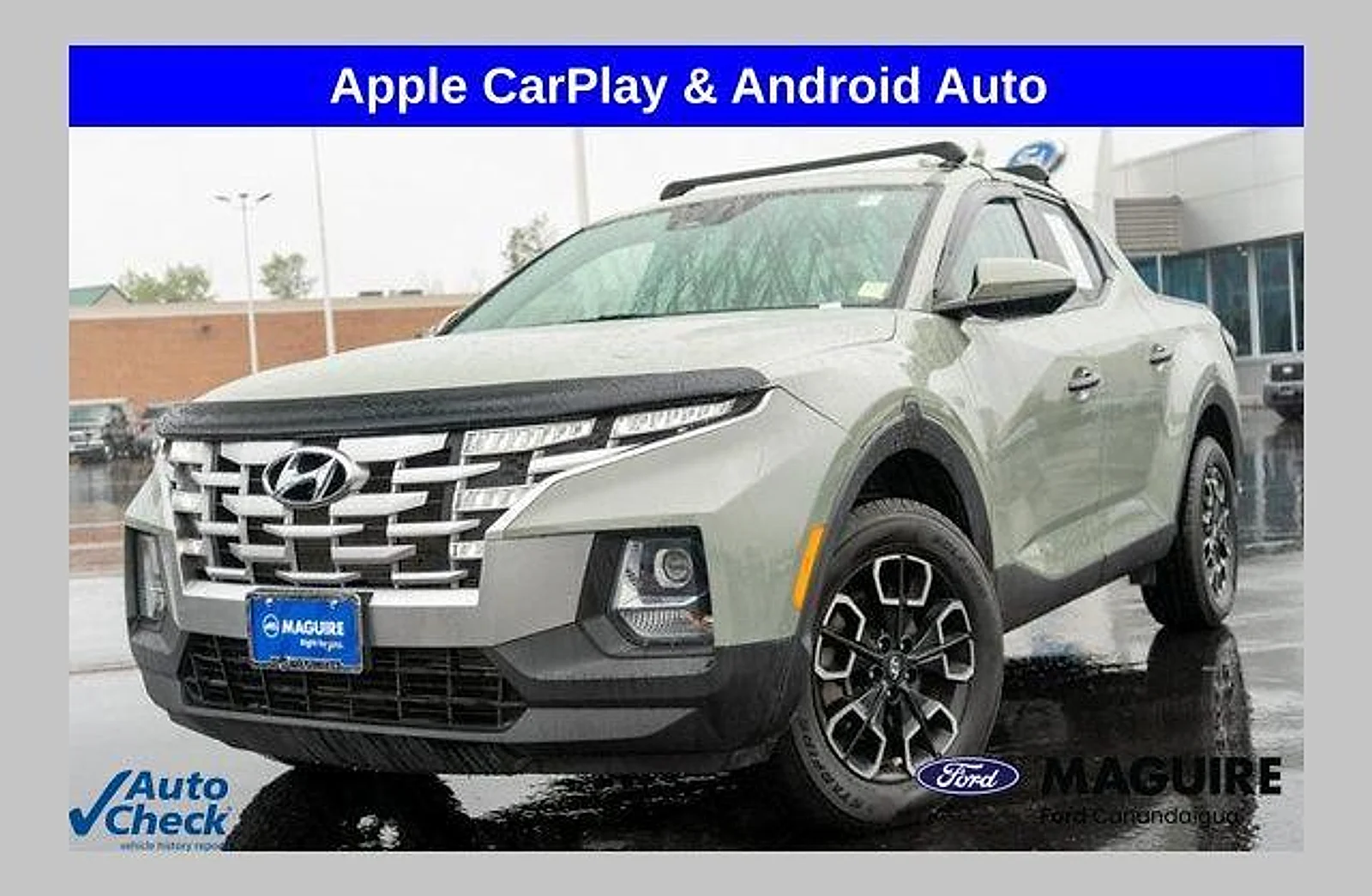 Used 2022 Sage Gray Hyundai SEL image 1