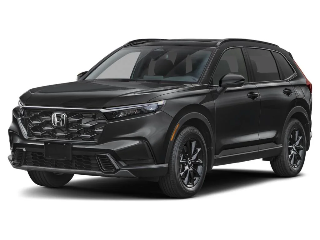 New 2026 Crystal Black Pearl Honda SPORT HYBRID Smart power for every road ahead. image 1