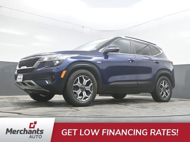 Used 2022 Blue Kia EX image 32