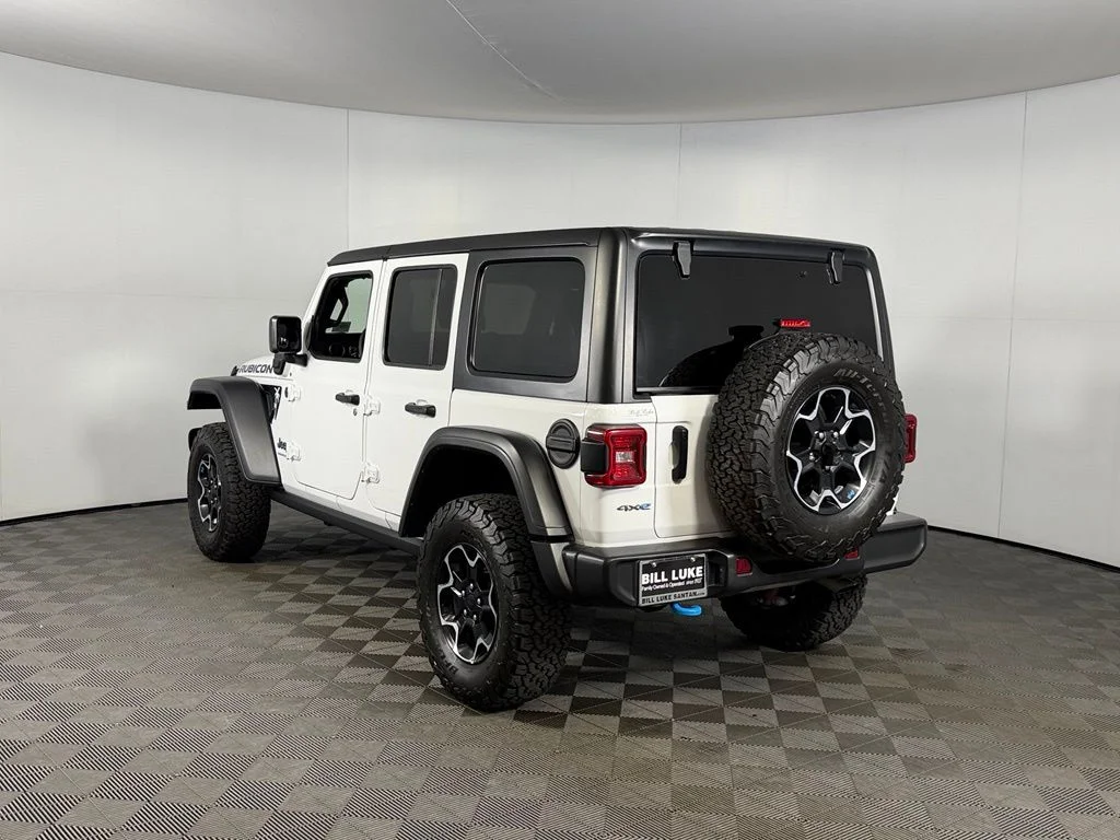 Certified Used 2023 White Jeep Rubicon 4xe image 6